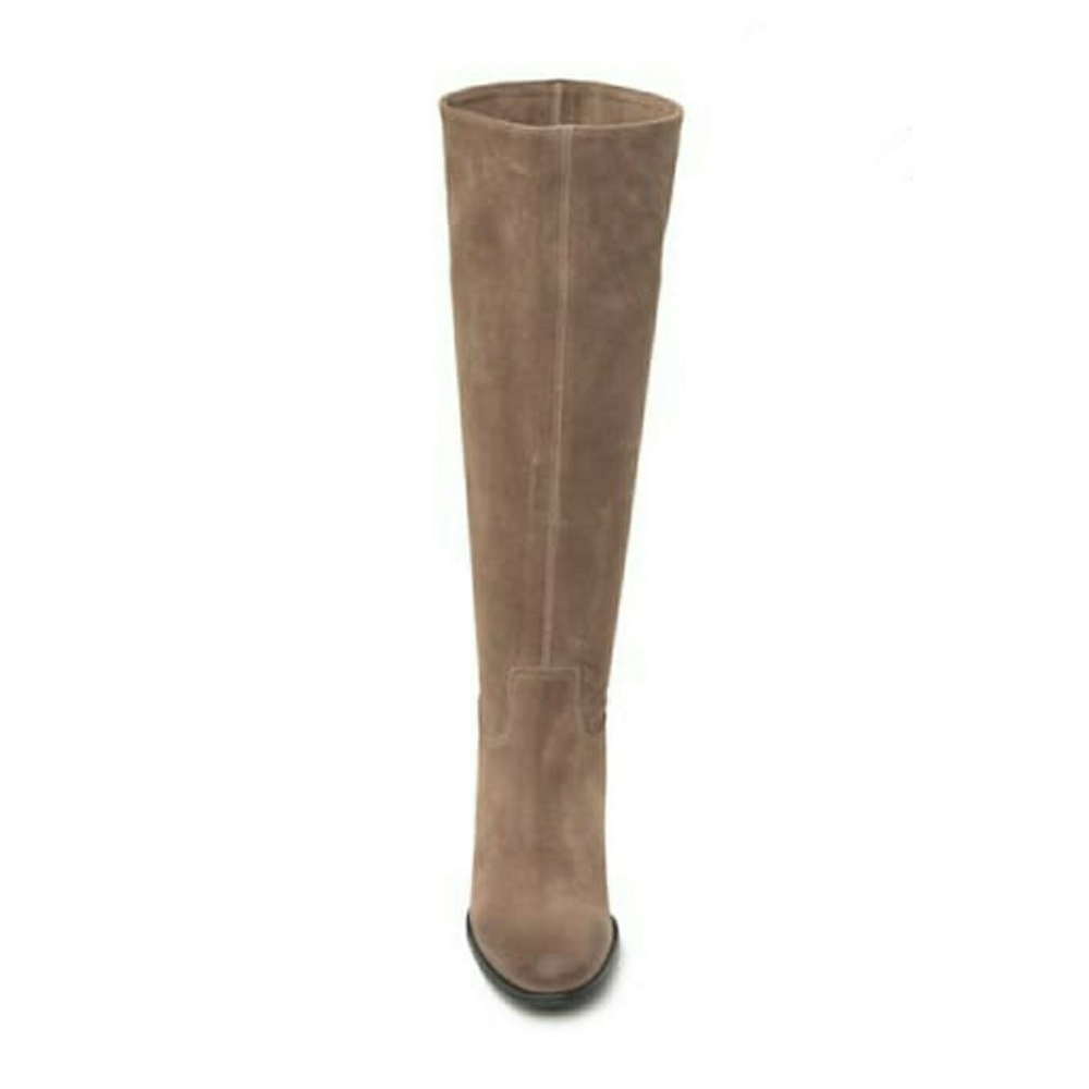 Chic Free People Italian Suede Slouch Boots - Picture 5 of 9